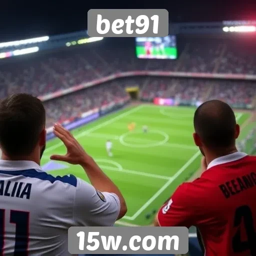 Apostas ao vivo no bet91 como diferencial