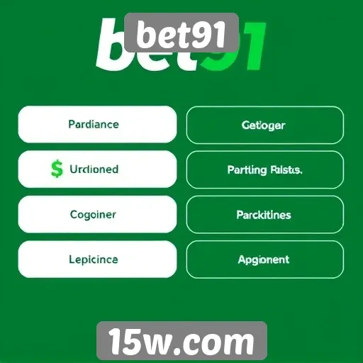 Métodos de pagamento disponíveis no bet91